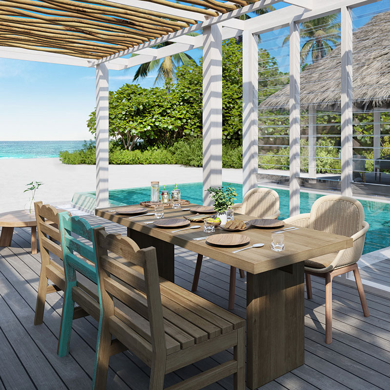 Two Bedroom Beach Villa with Pool