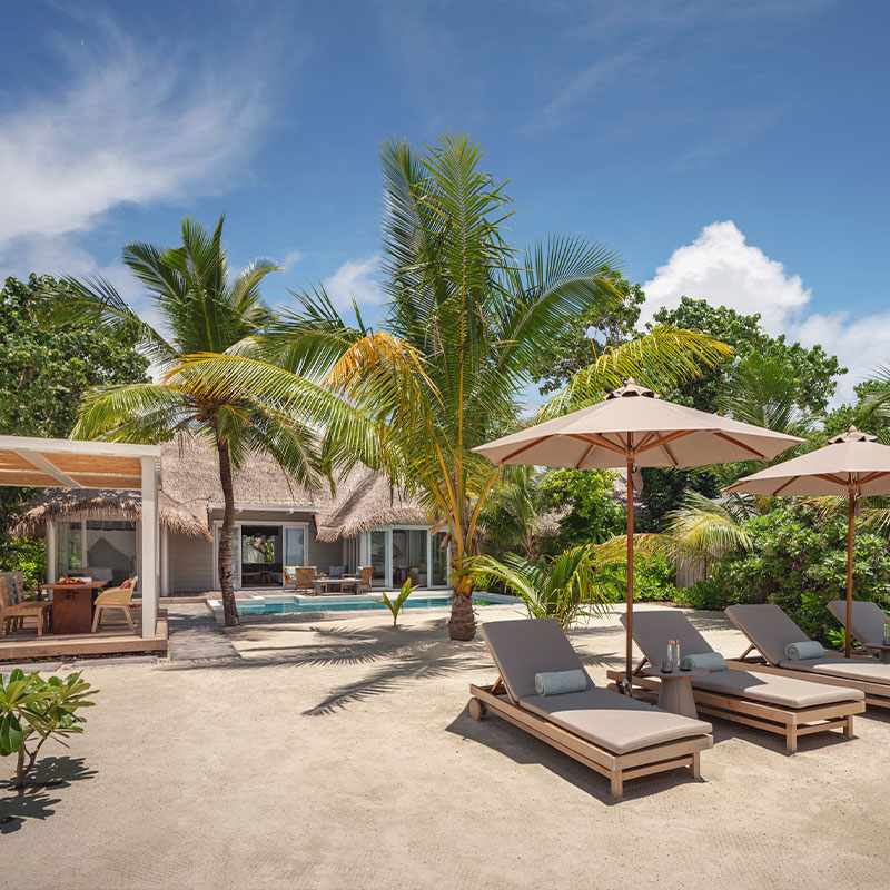 Two Bedroom Beach Villa Suite with Pool