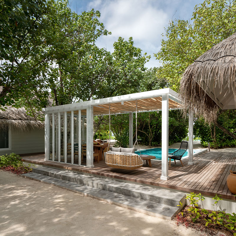 Three Bedroom Beach Villa Suite with Poo