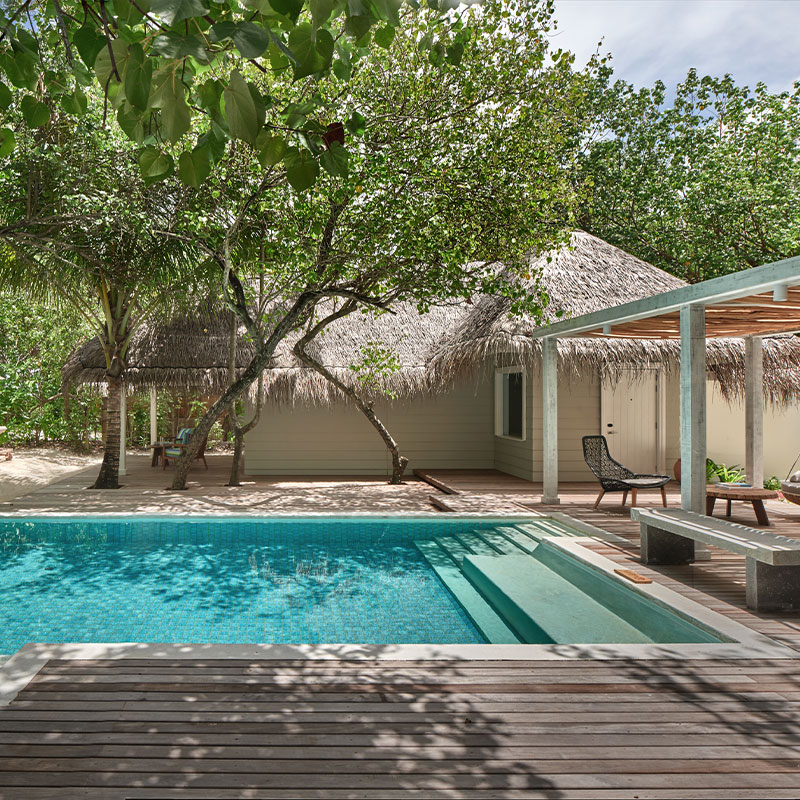 Three Bedroom Beach Villa Suite with Poo