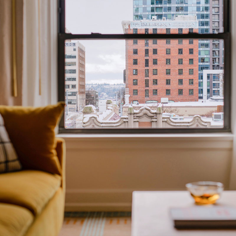 Corner One Bedroom Suite