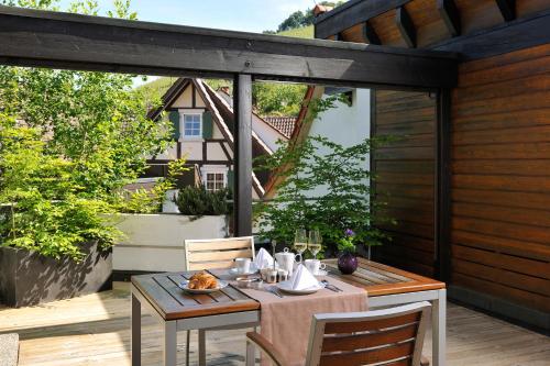 Maisonette suite with outdoor sauna