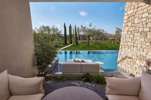 Premier Infinity Swim up, Guest room, Garden view, Terrace