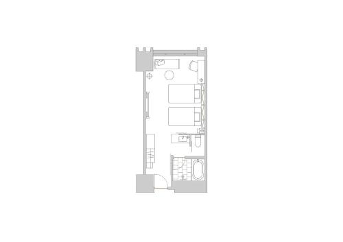 Deluxe Twin Room with Two Twin Beds