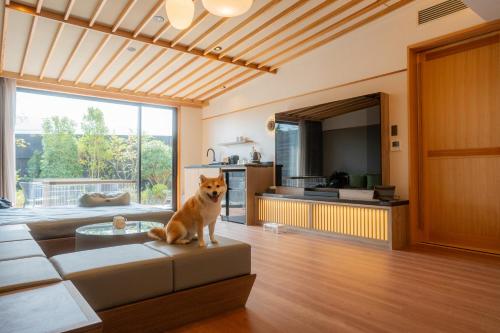 Premium Suite with Semi-Open-Air Bath (Dog-Friendly Room)