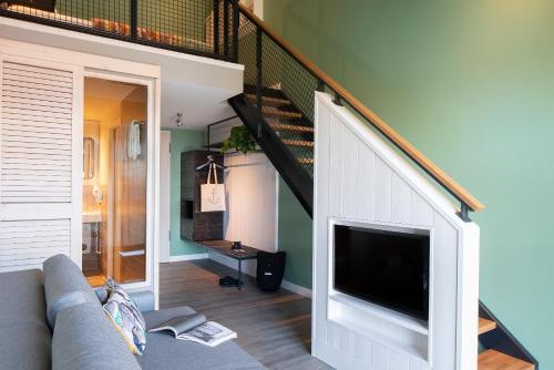 Loft mit Balkon