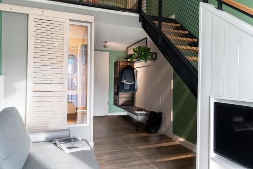 Loft mit Balkon