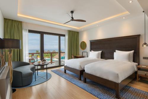 Double Room with Twin Beds Ocean View