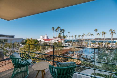 Corner Double Room with Balcony