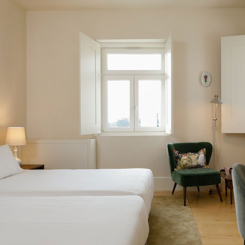 Quarto Twin Palácio dos Pintores