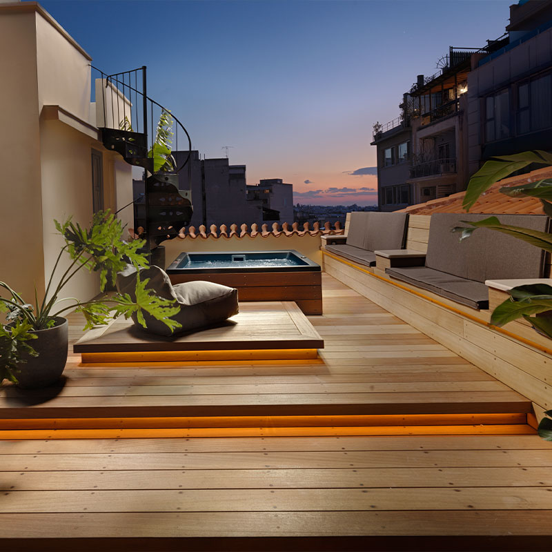 Nidus with Acropolis View and Jacuzzi