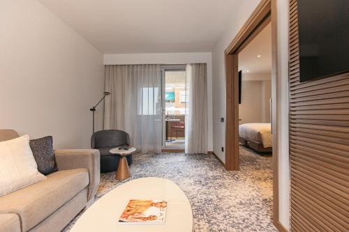 One-Bedroom King Suite with Sofa Bed and Balcony