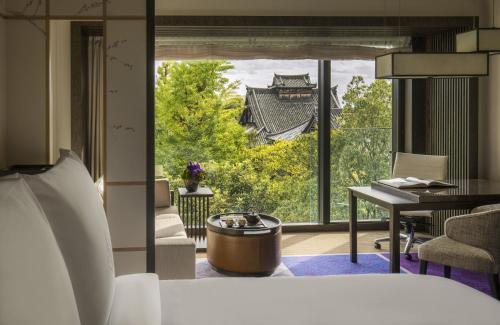 Premier Room Kyoto View with two double beds 