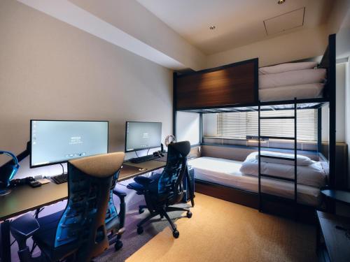 Gaming Cave with Shower