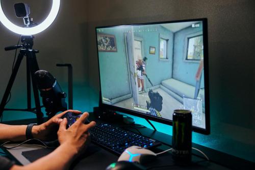 Gaming Cave with Shower