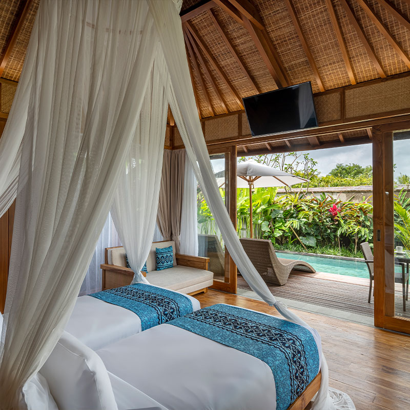 One Bedroom Pool Villa Twin