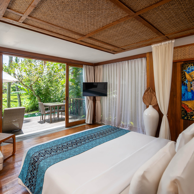 One Bedroom Pool Villa - Rice Field View