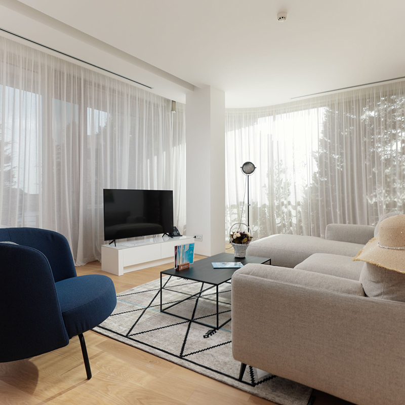 Three Bedroom Residence Garden View