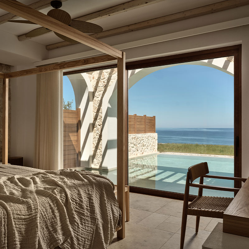 Comfort Three Bedroom Sea View Pool Vill