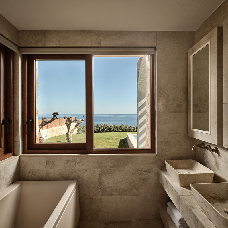 Three Bedroom Sea Front Pool Villa