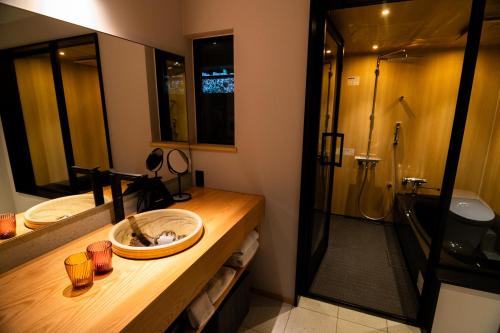 IGETA: “Machiya” Two-Story Tatami Bedroom Suite with Wood Deck, 64sqm, Non-Smoking