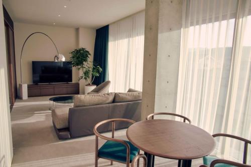 Residential Suite with Lounge Access - designed by Tadao Ando