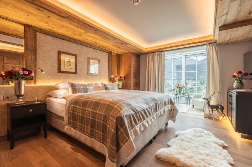 Alpine Double Room with mountain view