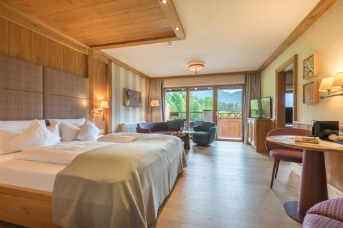 Double room with mountain view
