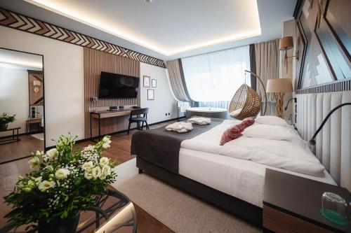 Apartament typu Executive z wanną z hydromasażem (Budynek główny)