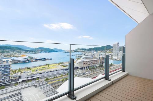 Premium Double Room with Two Double Beds and Harbor View