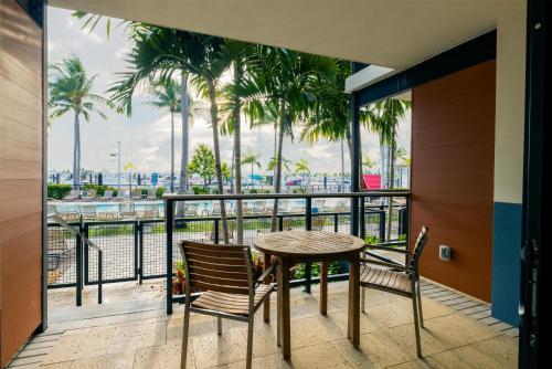 Studio with Pool View