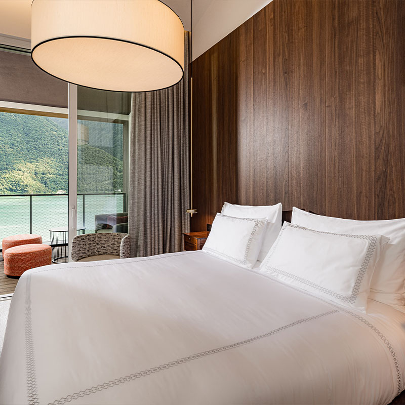 Lake View One-Bedroom Loggia Suite