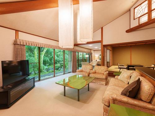 Villa Suite, Open-air Onsen and Sauna