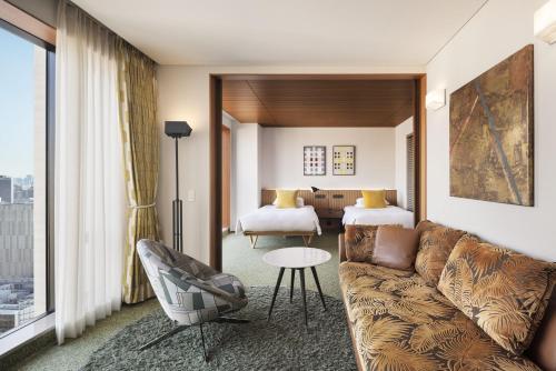 Connecting Suite with City View
