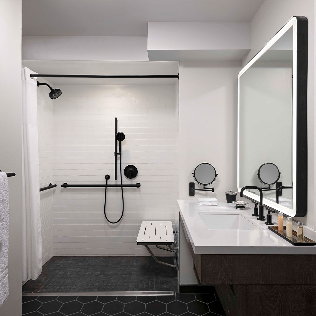 King - ADA - Roll-In Shower