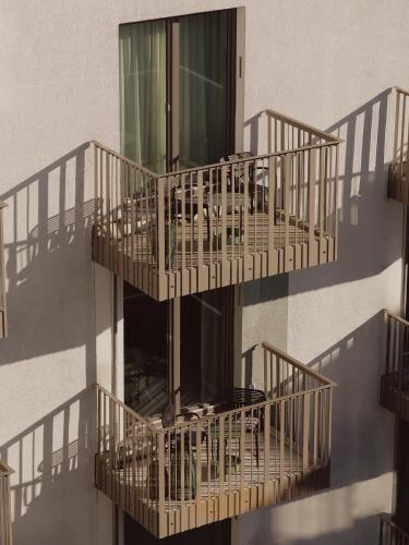 Studio with Balcony