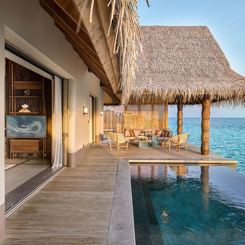Luxury Water Villa with Pool