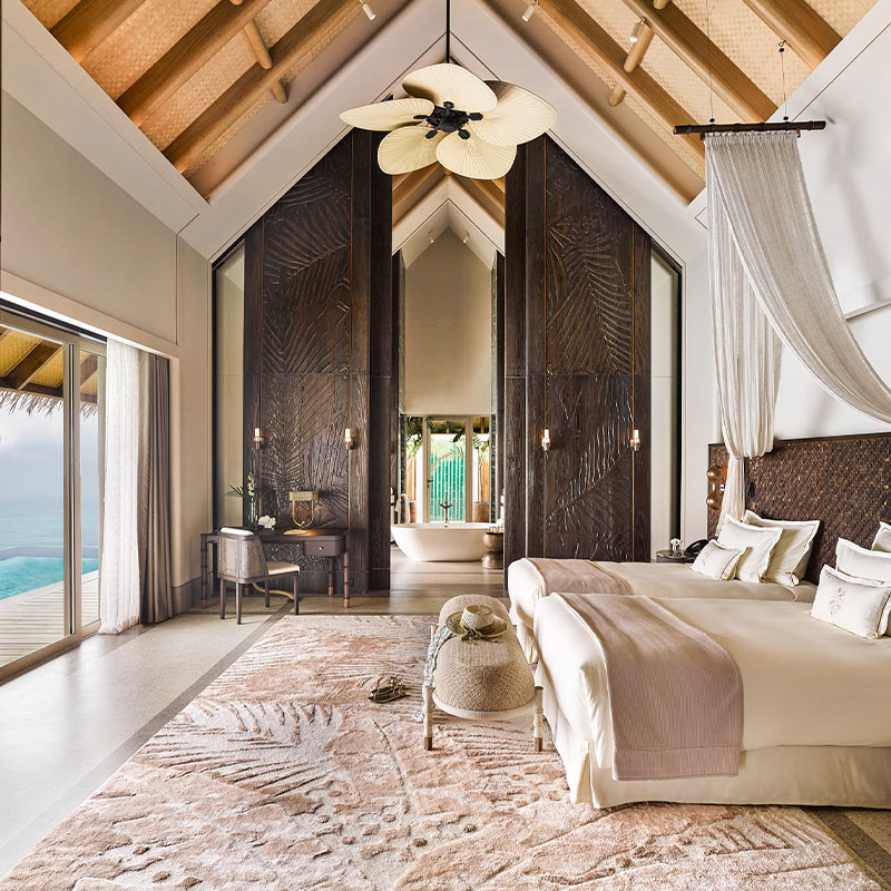 Luxury Sunset Water Villa with Pool