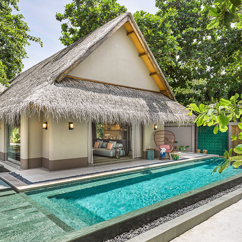 Beach Villa With Pool