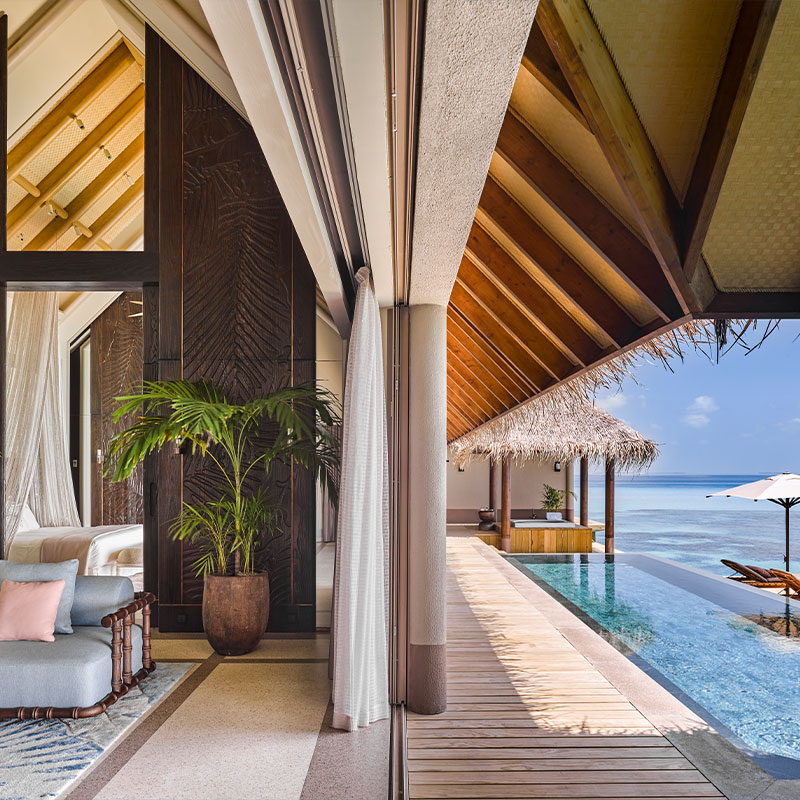 3 Bedroom Ocean Residence with Two Pools