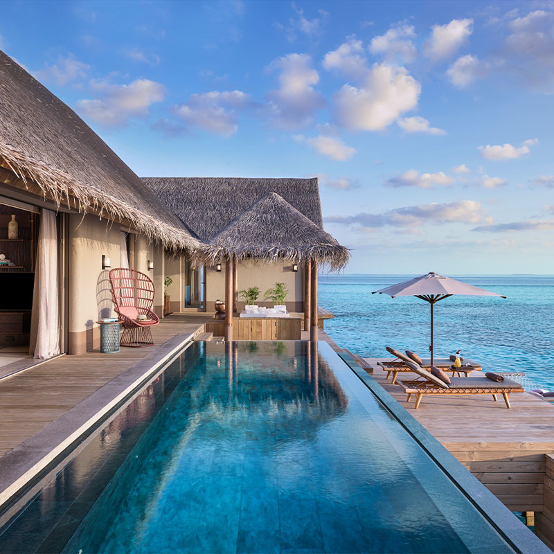 3 Bedroom Ocean Residence with Two Pools