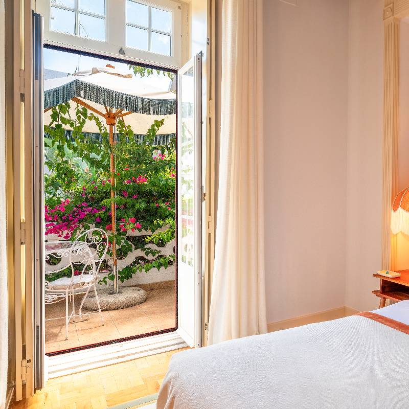 Deluxe Room with Terrace & Garden View