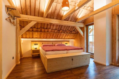 Chalet RAVBSIC with Mountain - River view, Fireplace and Sauna