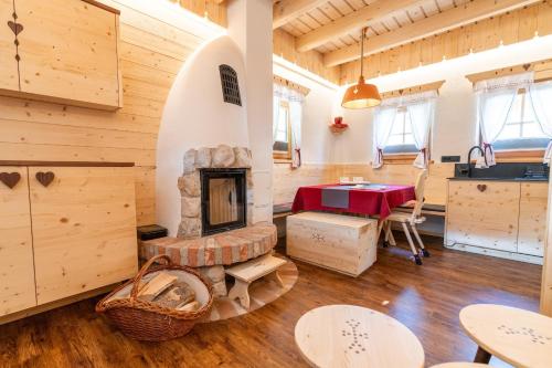 Chalet RAVBSIC with Mountain - River view, Fireplace and Sauna
