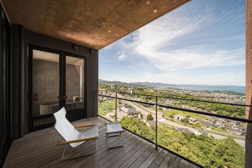 GALLERIA King Room (5F) with Semi Open-Air Bath (47㎡) Non-Smoking