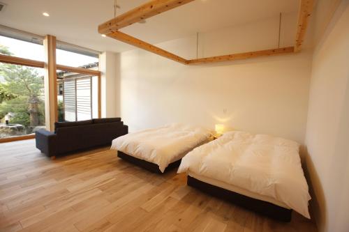 Superior Triple Room with Garden View and Open-Air Bath