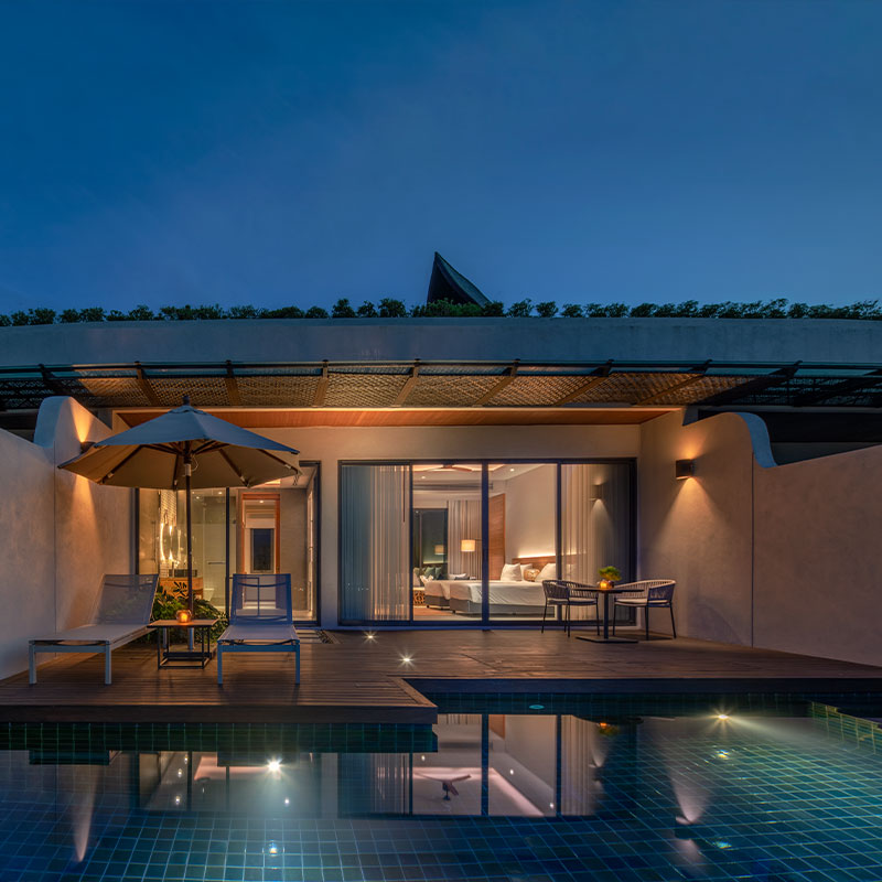 Hill Villa Twin