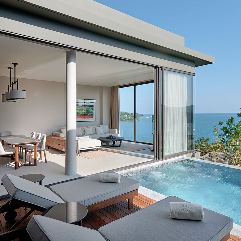 Three Bedroom Sea View Villa 