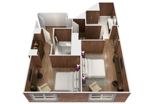 Deluxe Two-Bedroom Room