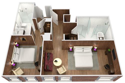 Two Bedroom Loft